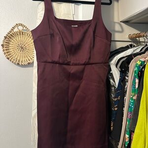 Heavy Satin Mini Dress